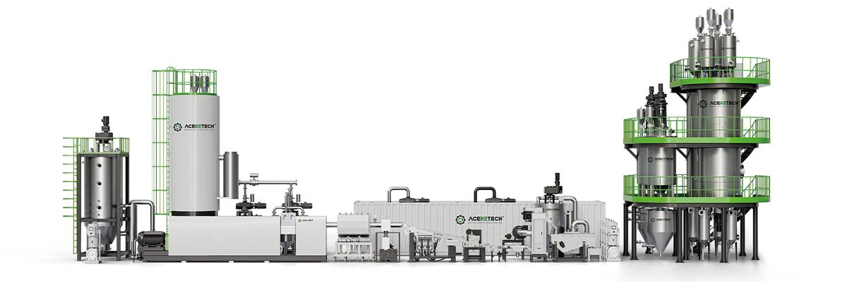 Recycling Line in Operation