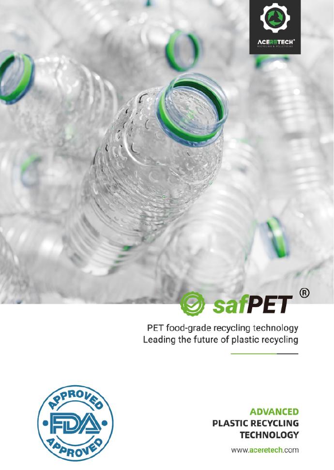 safPET food grade bottle to bottle