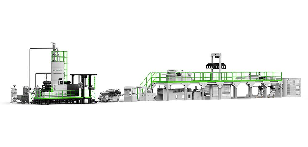 R-PET Food Grade Sheet Extrusion Line with FDA approval